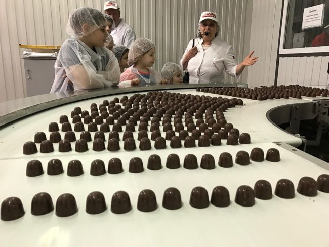 Экскурсия на фабрику по производству шоколада и кондитерских изделий 